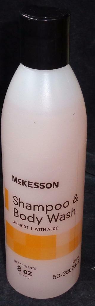 Primary image for McKesson Apricot With Aloe Shampoo & Body Wash - BRAND NEW BOTTLE - GENTLE