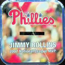 Jimmy Rollins MVP Bank + Baseball (2008) - Ltd Ed - BD&amp;A/Turkey Hill - New - £6.71 GBP