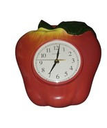Acu-Rite Apple Kitchen 10&quot; Wall Clock Battery Powered Ceramic Works On 1... - $25.00