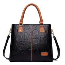 Retro Large Capacity Leather Casual Crossbody Bags for Women 2022 New Ladies Tot - £34.45 GBP