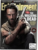 Andrew Lincoln signed 2013 Entertainment Weekly The Walking Dead Rick Grimes Ful - £109.33 GBP
