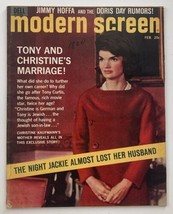 VTG Modern Screen Magazine February 1963 Jacqueline Kennedy No Label - £11.32 GBP