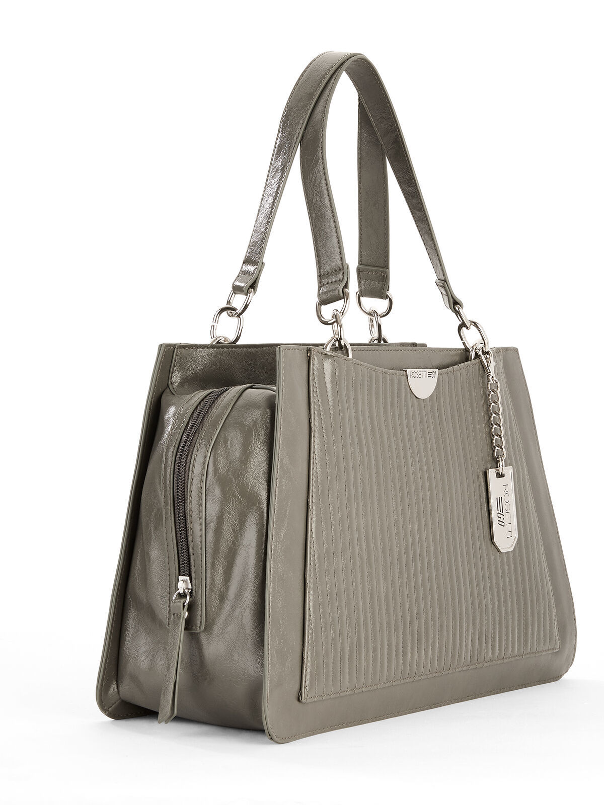 Rosetti Go Thatcher Satchel Color Grey Hand Bag (LOC CLOSET) Item image 3