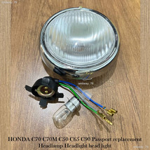 Honda C70 C90 C50 C65 Cub Headlight Light Lamp 12V. High Quality Free Shipping - £27.08 GBP