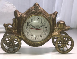 Oxford Self Starting Coach Carriage Clock , 12&quot;L x 3&quot;W x 8.5&quot;H, Decorati... - £41.07 GBP