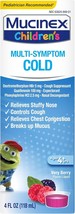 Mucinex Children&#39;s Multi-Symptom Cold Relief Liquid-Relieves Stuffy Nose... - $180.74 MXN