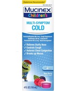 Mucinex Children&#39;s Multi-Symptom Cold Relief Liquid-Relieves Stuffy Nose... - $182.59 MXN