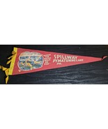 VTG Pymatuning Lake PA SOUVENIR Pennant FLAG PENNSYLVANIA &quot;DUCKS WALK ON... - $30.74 CAD