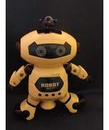 Electric Dancing Robot Toy Singing Rotating Space Warrior Glowing Robot ... - $10.97 CAD