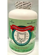 1 Box/180 Capsules 100% Natural SUPER COLON SWEEPER Cleanser Dietary Sup... - $44.36 CAD