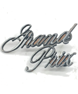 Pontiac 481796 1971-1972 Grand Prix Front Header Panel Script Emblem w H... - $456.47 MXN