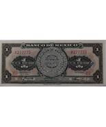 1967 Mexico Peso Calendario Uncirculated Lucky 7777 - £11.69 GBP