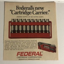 Federal Cartridge Corporation Small vintage Print Ad Advertisement pa7 - £3.88 GBP