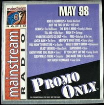 Promo Only &quot;Mainstream Radio January 1998&quot; Dj Promo Cd Compilation Tonic *New* - £17.68 GBP