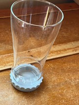 Hopped Up Lager Advertising Gray Rubber Bottom Clear Pilsner Beer Glass – - $11.29
