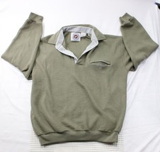 LD-Sport International Medium Mens Olive Green Sweater With Chest Pocket... - $19.25