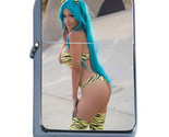 Cosplay Pin Up Girls D10 Flip Top Dual Torch Lighter Wind Resistant Dres... - $16.78