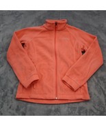 Columbia Jacket Girls M Orange Polyester Fleece High Neck Full Zip Casua... - £20.23 GBP