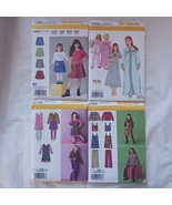 4 Unused Uncut Simplicity Sewing Patterns Girls Size 3 4 5 6 Skirts Slee... - £14.05 GBP