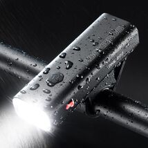 ROCKBROS 800-Lumen Type C Rechargeable Bike Headlight, IPX6 Waterproof L... - $48.69