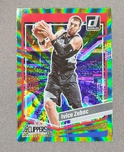 2023-24 Panini Donruss Ivica Zubac No 107 Clippers Green Halo Basketball Card - $3.99