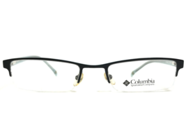 Columbia Eyeglasses Frames CITY TREK 400 C01 Black Blue Rectangular 53-2... - $74.58
