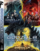 Anime Godzilla The Movie 1 - 3 Dvd ~English Dubbed~ Region All - £49.03 GBP
