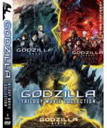 ANIME GODZILLA THE MOVIE 1 - 3 DVD ~ENGLISH DUBBED~ REGION ALL - £48.98 GBP