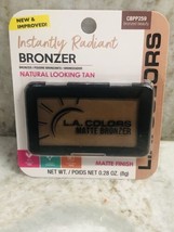 L.A. COLORS Matte Finish Bronzer-Bronzed Beauty CBPP257. ShipN24Hours-Vegan - $12.75