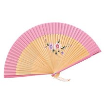 Alien Storehouse Retro Chinoiserie Silk Fan Summer Fan Beautiful Folding Fan Han - $18.17