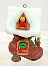 1985 Children in the Shoe Hallmark Christmas Tree Ornament MIB Price Tag - £7.63 GBP