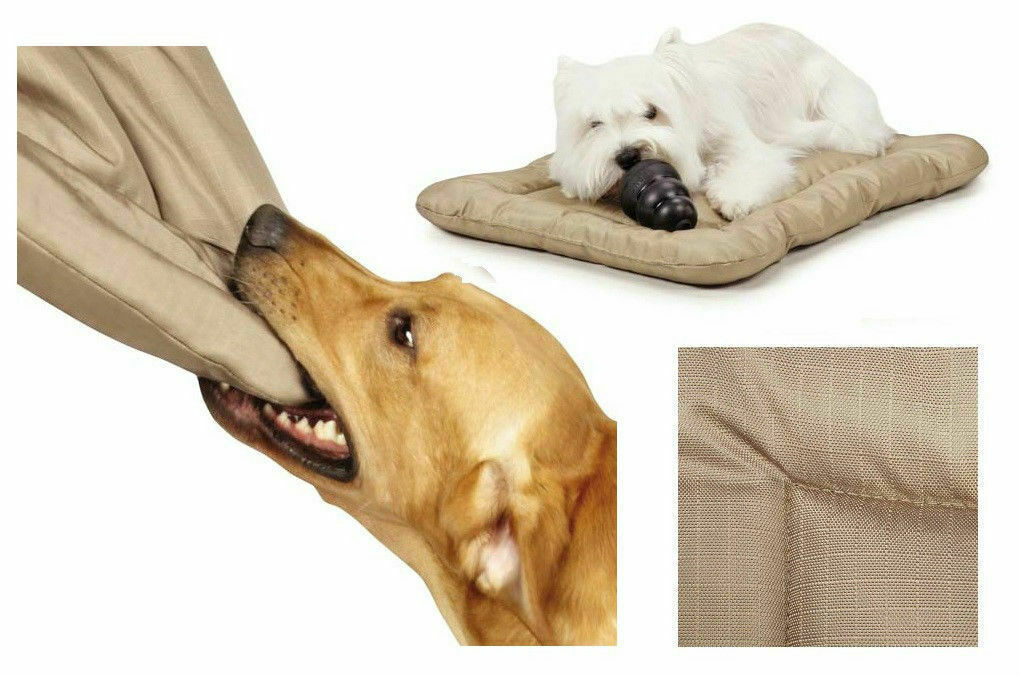Heavy Duty Chew Resistant Crate Mats for Dogs Reinforced Megaruffs Dog Beds