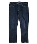 Mott &amp; Bow Jeans Mens 34x27 Dark Blue Cotton Stretch Blend Denim Skinny ... - $37.78 CAD