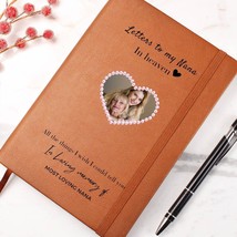 Personalized grief Journal letters to my nana in heaven grandma memorial... - £38.67 GBP