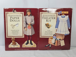Vintage American Girls Collection Samantha&#39;s Theater Kit &amp; Paper Dolls F... - £7.82 GBP