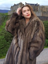 Fisher Sable Fur Coat Coats L Fast Shipping - $799.00