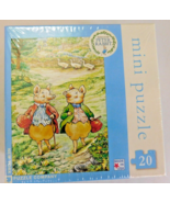 NEW New York Puzzle Co Peter Rabbit 20 Pc Mini Puzzle Pigling Bland &amp; Al... - £6.99 GBP