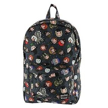 Loungefly Harry Potter Chibi Backpack New Nwt Full Size Black  - £82.98 GBP