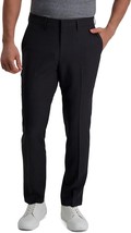 Haggar Smart Wash Repreve Slim Fit Suit Pants Mens 32x30 Charcoal Black NEW - £25.53 GBP