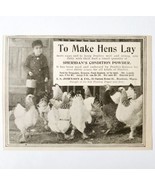 Sheridans Chicken Condition Powder 1897 Advertisement Victorian Eggs ADB... - $27.56 CAD