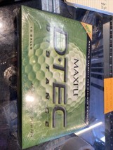 Maxfli Dtec Distance Golf Balls 15 Count Brand New In Plastic Softer Feel - £9.56 GBP