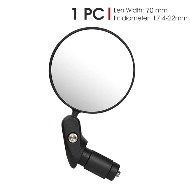 WEST BI 360 Rotate Bicycle Rearview Mirror Safety Cycling Rear View Mirr... - £99.74 GBP