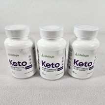 (3) Lifestyle Keto Diet Pills Ketogenic Weight Loss Mgmt (60) 700mg Exp 5/2025 - $12.70