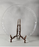 Arcoroc &quot;CANTERBURY CROCUS&quot; Glass ~ France ~ Serving Plates ~ 12 3/4&quot; - $361.55 MXN