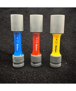 Ko-ken 14201M Wheel Nut Socket Set 17-21mm 6 Point 110mm Color coded 3 p... - $79.00