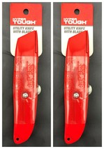 PREMIUM Universal UTILITY KNIFE IN RED, HAVY  Utility knife ( Sold AS Pair) - £7.78 GBP
