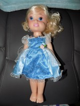 Disney Princess Toddler Doll Cinderella EUC NO SHOES - £14.55 GBP