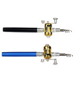 Mini Ice Fishing Rod Pocket Raft Rod Portable Gift Fishing Rod - $28.58