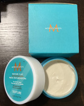 AUTHENTIC! FRESH! MOROCCAN OIL / MOROCCANOIL TEXTURE HAIR CLAY 2.6 OZ! NEW! - £40.05 GBP