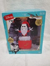 New 5.5&#39; Disney The Nightmare Before Christmas Jack Skellington Chimney Airblown - £48.70 GBP